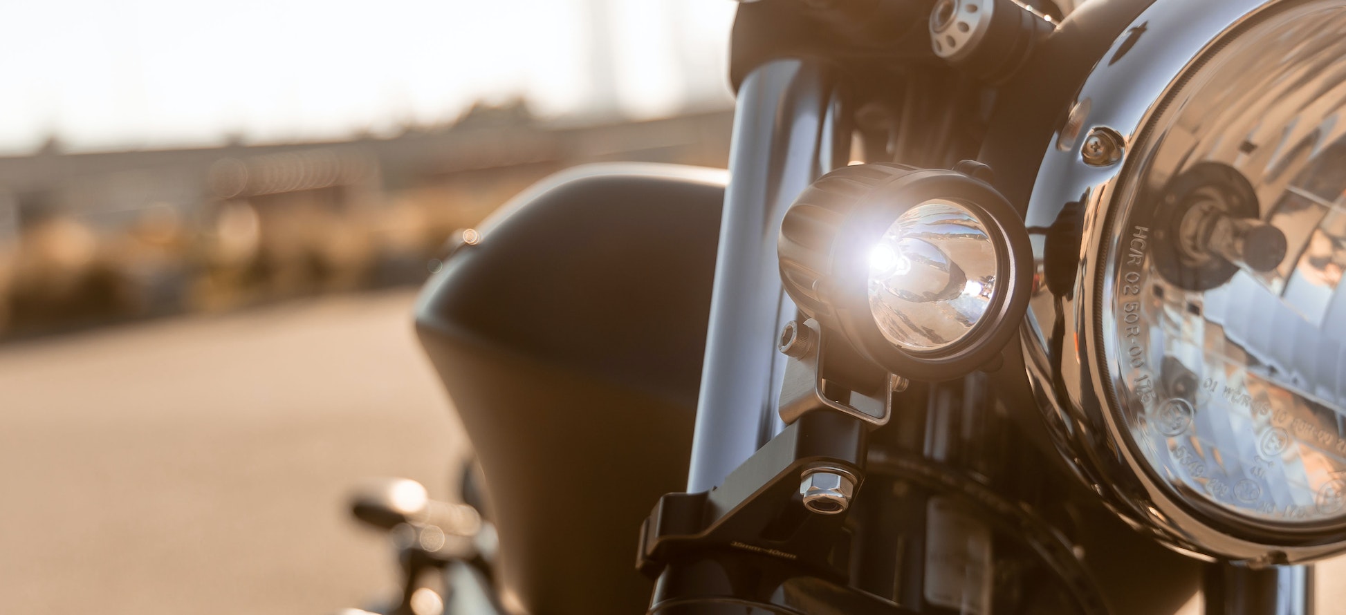 STEDI MCX10 Motorcyle LED Light Driving Beam